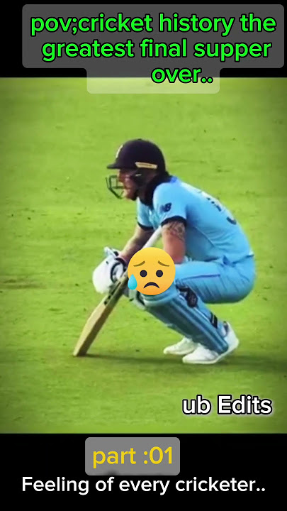 2019 World Cup Final Super Over | Part 01 | England vs New Zealand Thriller unbroken💔
