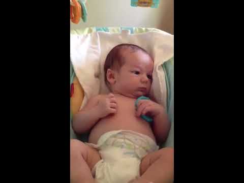 Baby Flips Off Mom