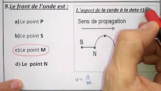 QCM physique  : Les ondes mécaniques et lumineuses  (partie 1)