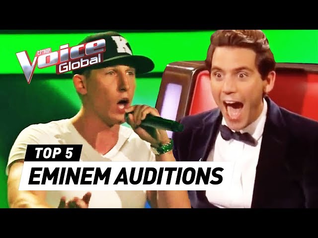 BEST EMINEM's Lose Yourself Blind Auditions in The Voice class=