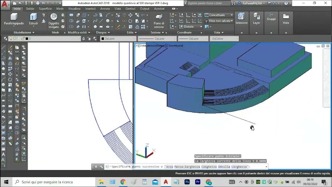 B13   La modellazione tridimensionale di elementi compositi