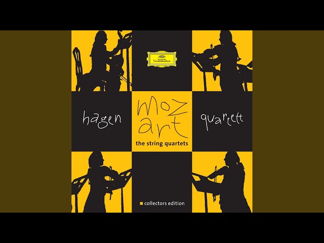 Mozart - Symph Salzbourgeoise n°1: 1er mvt : Quatuor Hagen