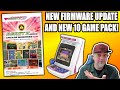 This Seems RIDICULOUS! NEW Taito Egret II Mini 10 Game Pack For Sale &amp; Firmware Update Fixes Bugs! Mp3 Song