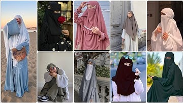 Comfortable Layered Wedding Hijab Tutorial |Full Coverage Hijab Style |Chiffon/Georgette Niqab Style