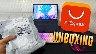 UNBOXING PRODUTOS DO ALIEXPRESS! COISA NOVA PARA O SETUP!