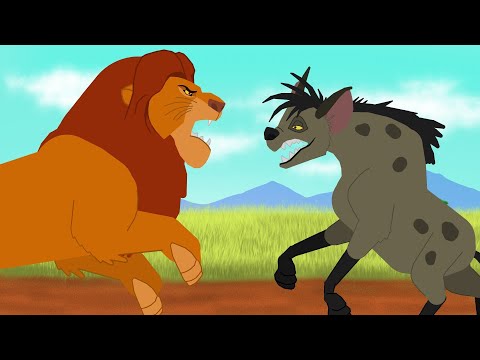 MUFASA VS SHENZI The Lion King Fight Animation 