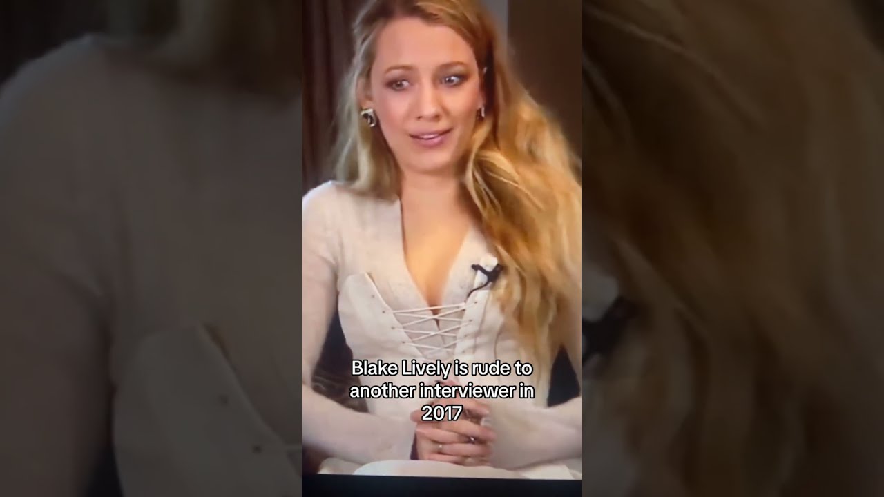 Blake Lively Caught Terrorising Another Journalist During Interview