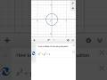 circle using equation #shorts #maths #mathshorts #mathskills #desmos