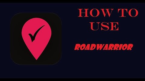 Roadwarrior Tutorial (FEDEX EDITION)