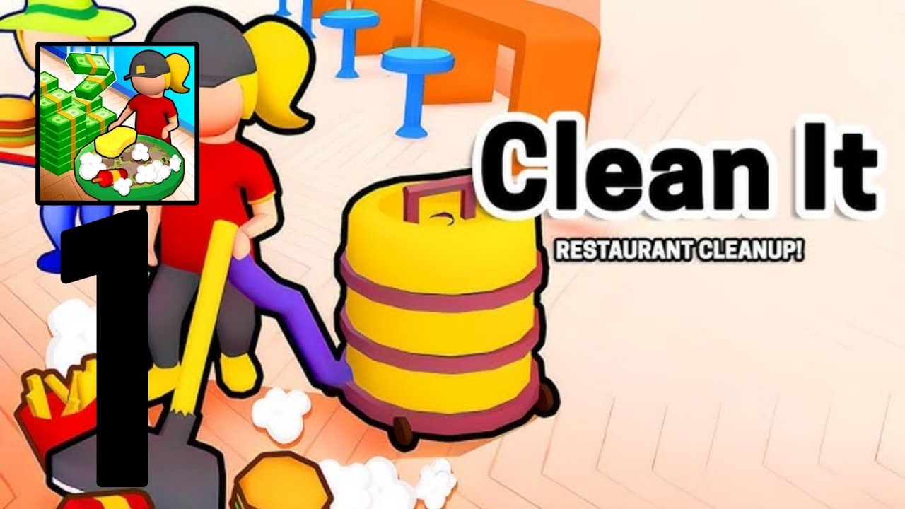 Clean It: Cleaning Games Gameplay Walkthrough Part 1