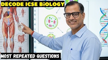 Decoding ICSE Biology | Most Repeated Questions🔥 | ICSE Class 10 | @sirtarunrupani