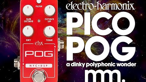 MusicMaker Presents - EHX PICO POG: Cute Little Shruken POG? NOPE, It