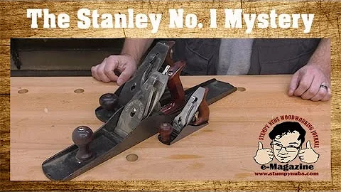 Stanley's cute little #1 hand plane- What was it f...