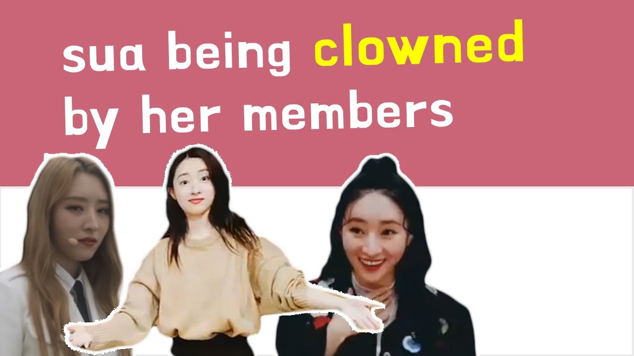 introducing sua being clowned by her members 🤡