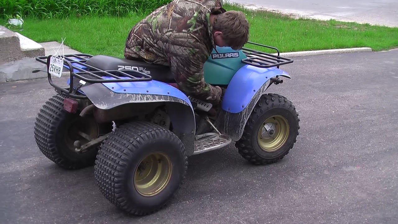 1985 polaris trail boss 250 YouTube