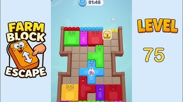 Farm block escape level 75 Solution