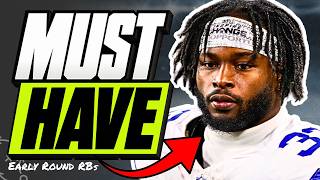 4 MUST HAVE Early Round RBs in 2026 Fantasy Football