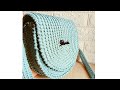 شنطة كروشيه جديدة بخيط المكرمية - bags crochet