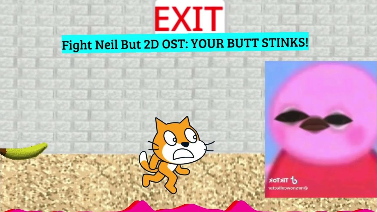 Scratch Fight Neil But 2D OST Malnourished Pretzel Trouble! YouTube