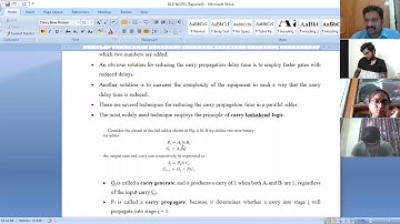 Combinational Circuit   Carry Lookahead Generator