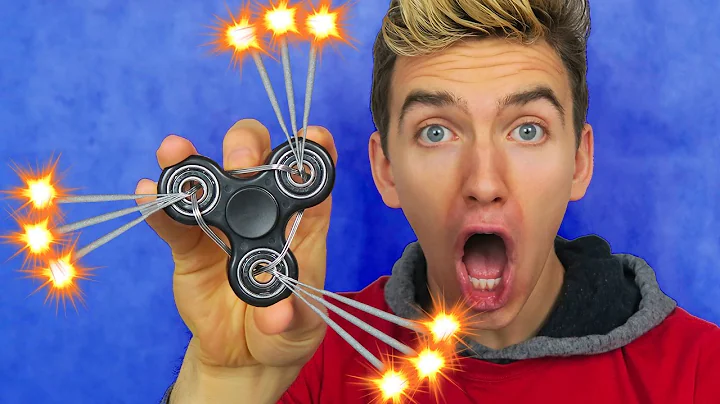 1000MPH FIDGET SPINNER (SPARKLER MOD!!)