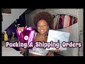 HOW I PACK MY ORDERS &amp; PRINT SHIPPING LABELS| Taylor&#39;s Originals