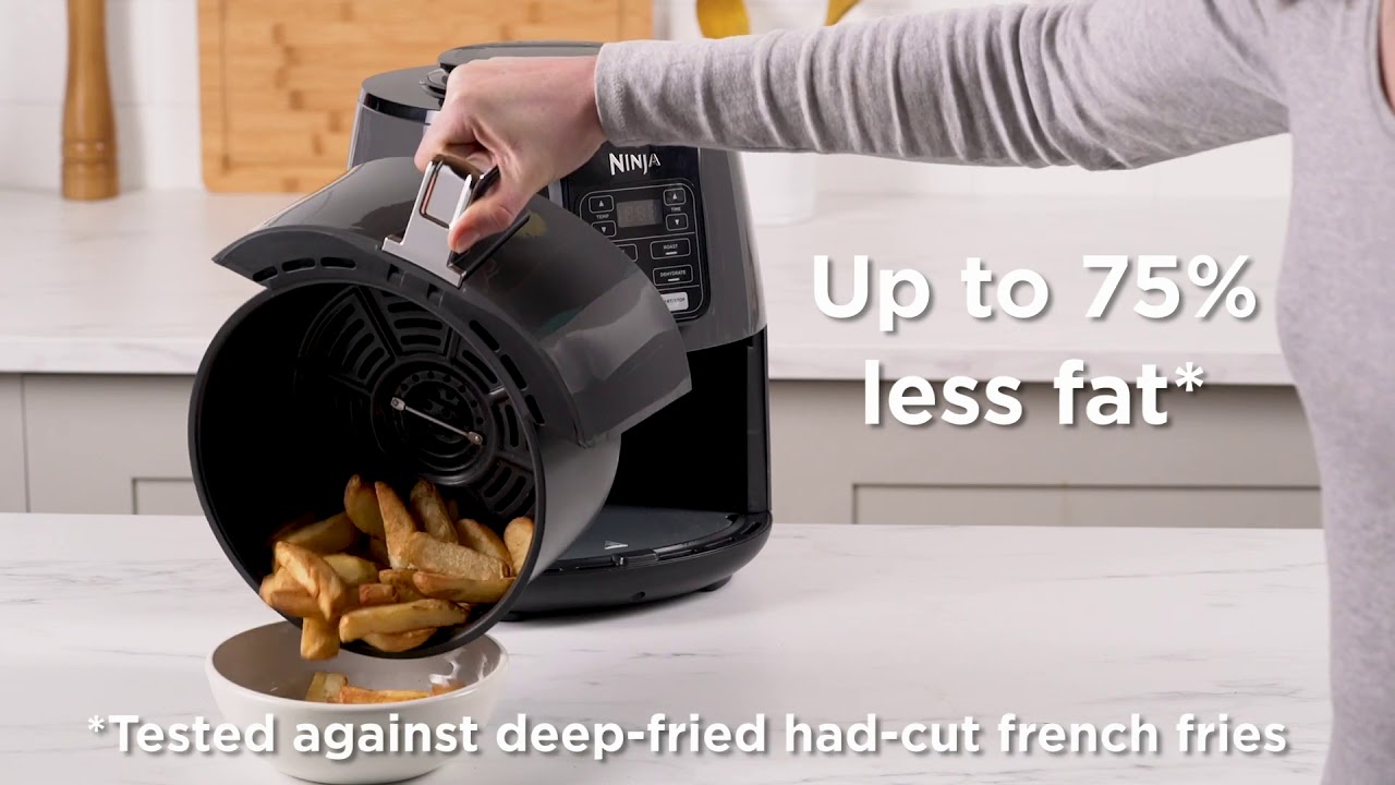 Ninja Air Fryer AF100UK 3.7L capacity YouTube