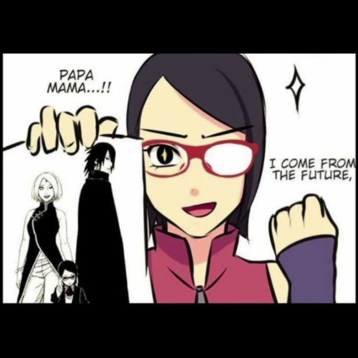 Sarada bertemu Sasuke dan Sakura yang lebih muda 🥰😊💝😘 #cover #musik #lagu #naruto