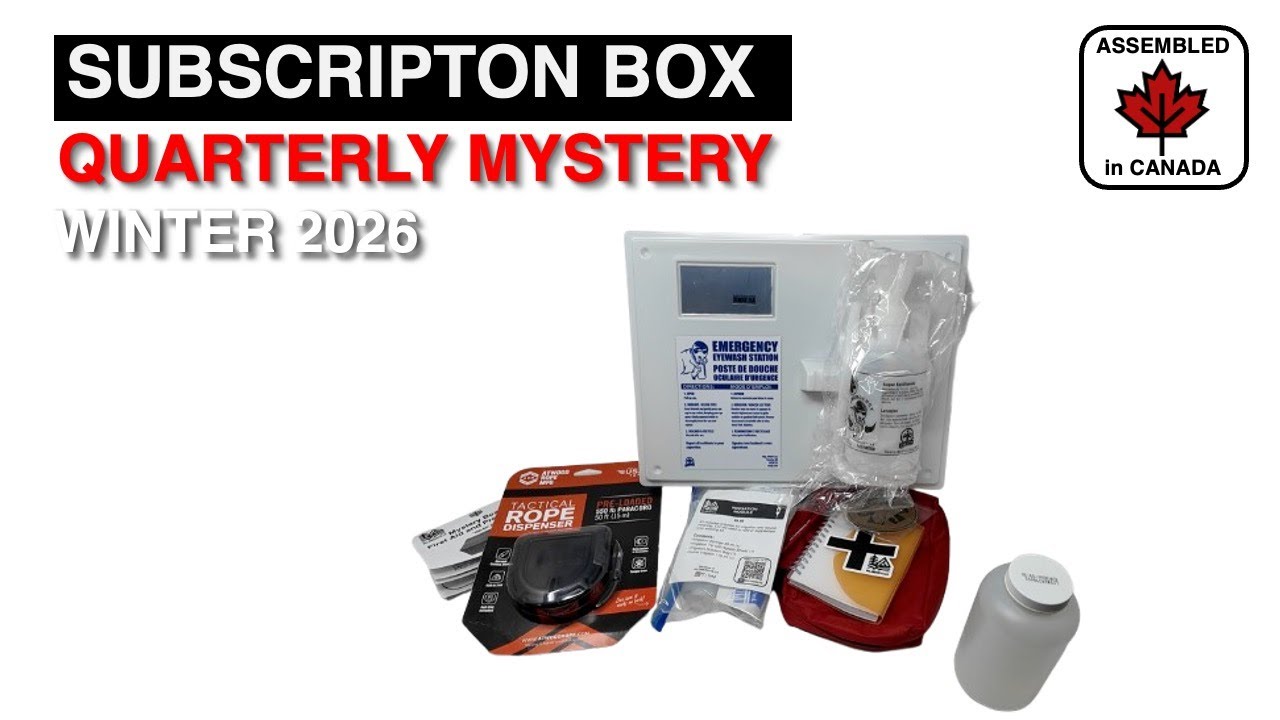 Зимний набор-сюрприз «Первая помощь и готовность к чрезвычайным ситуациям» 2026 года.