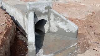 Pipe Culvert Construction Details | Ring Culvert | Using Rubber Balloon | Complete Construction