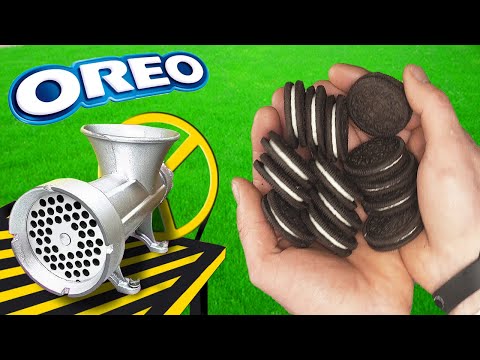 EXPERIMENT: OREO vs MEAT GRINDER