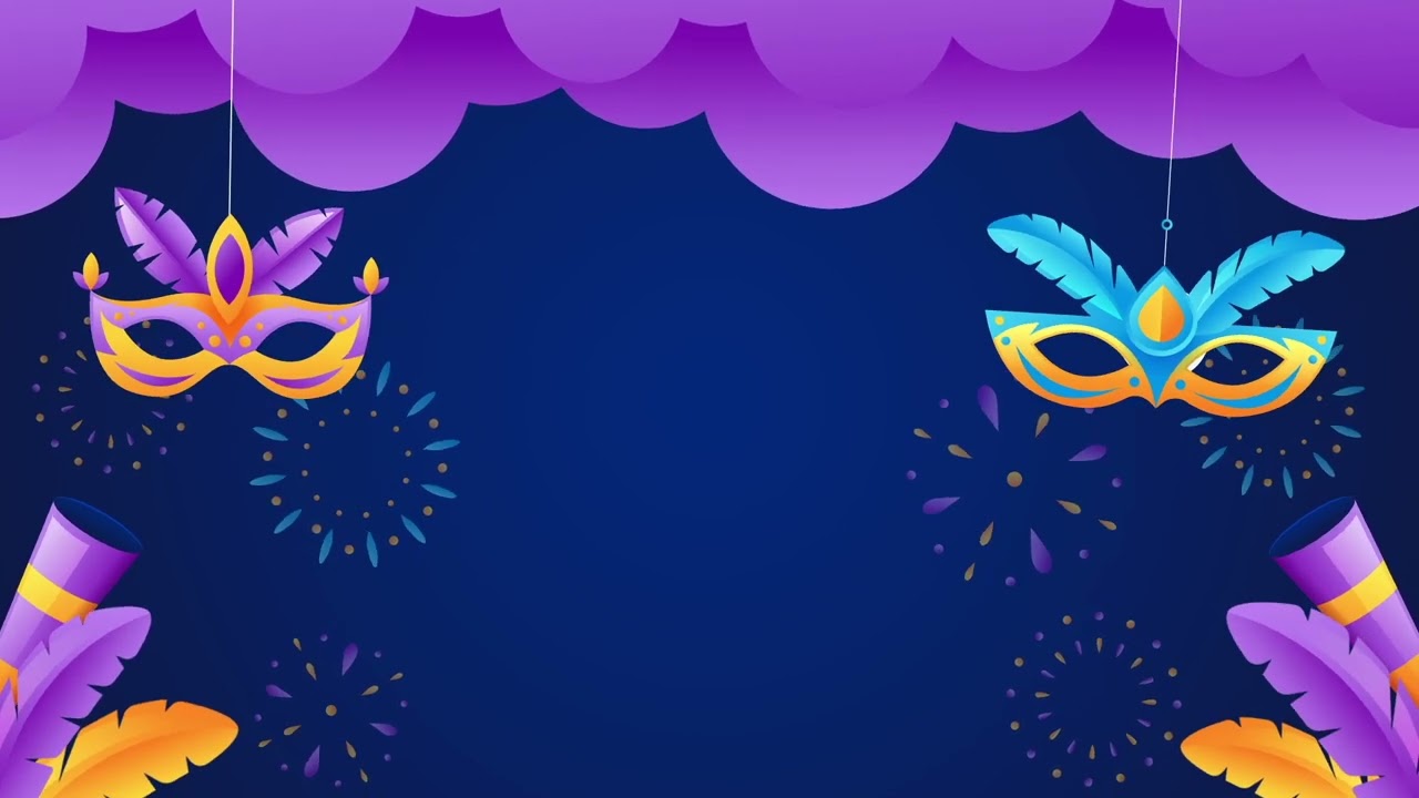 Carnaval Mask Background Screensaver