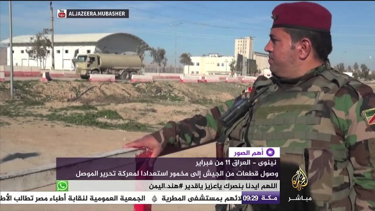 الجيش العراقي يصل إلى مخمور استعدادا لمعركة تحرير الموصل