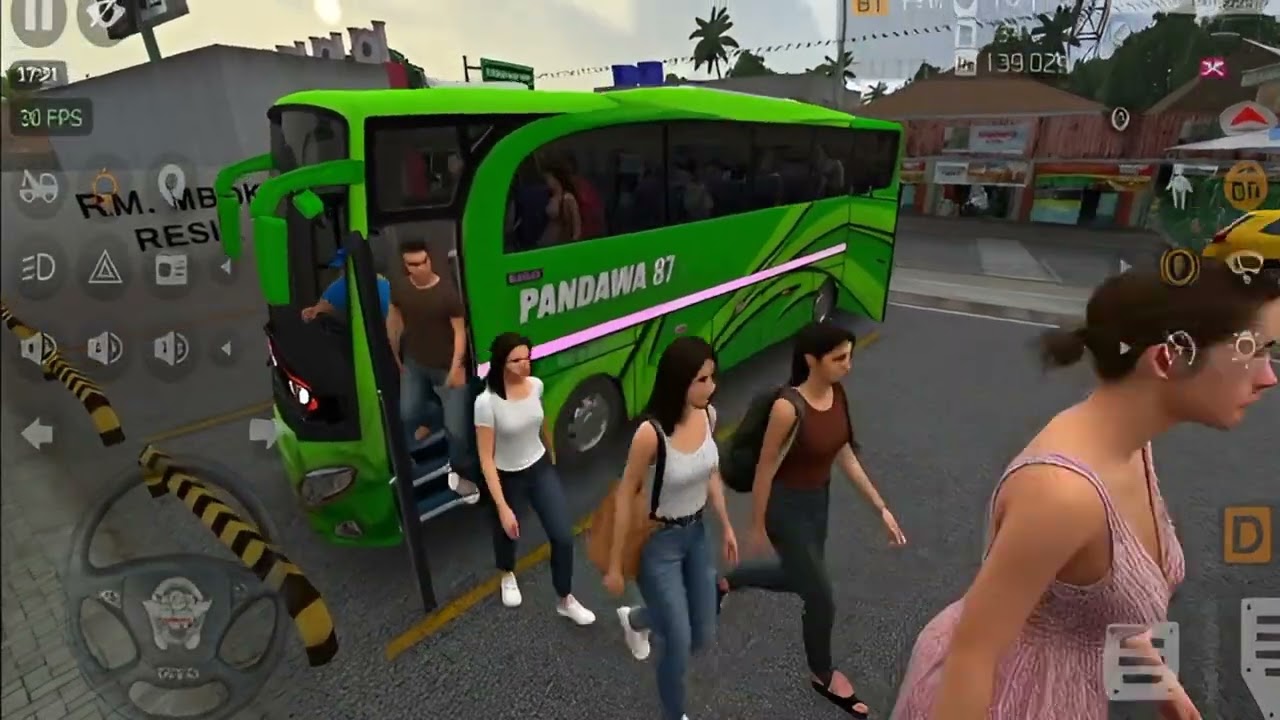 Bus PO Pandawa | Bus simulator Indonesia #bus #bussid 
