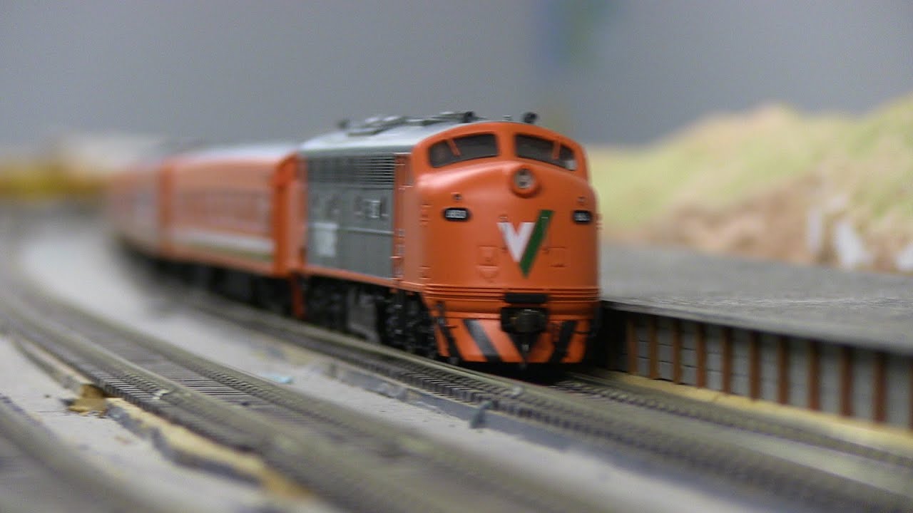 Running my Model Trains at The Corio Model Railway Club 21/5/2022.