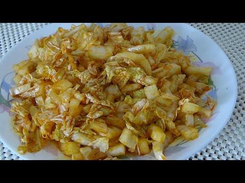 Video: Receta De Ensalada De Col China