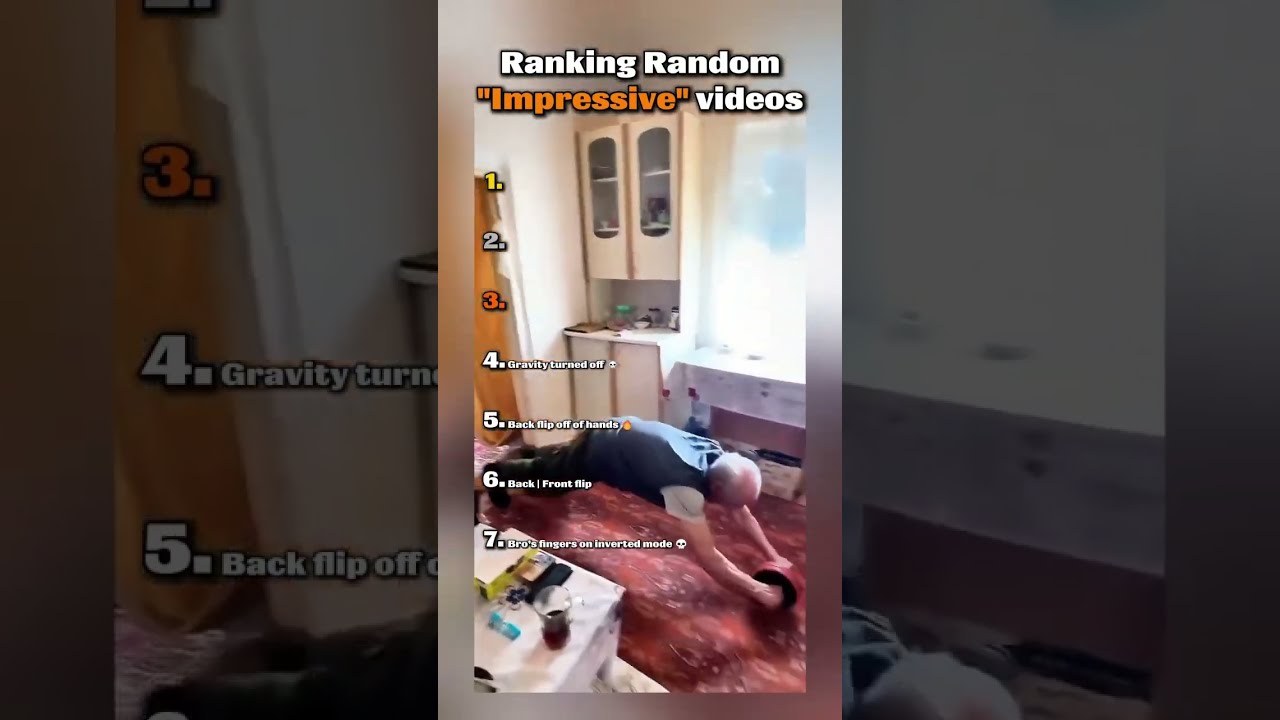 Ranking Random Impressive Videos Best Tiktok