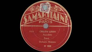 Cielito Lindo - Orchestre Marimba - 1930