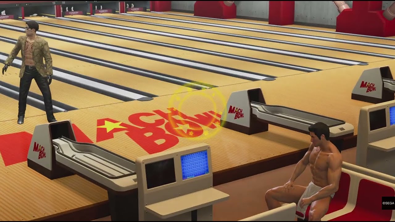 ふんどし桐生、ボーリングをする【龍が如く極3】