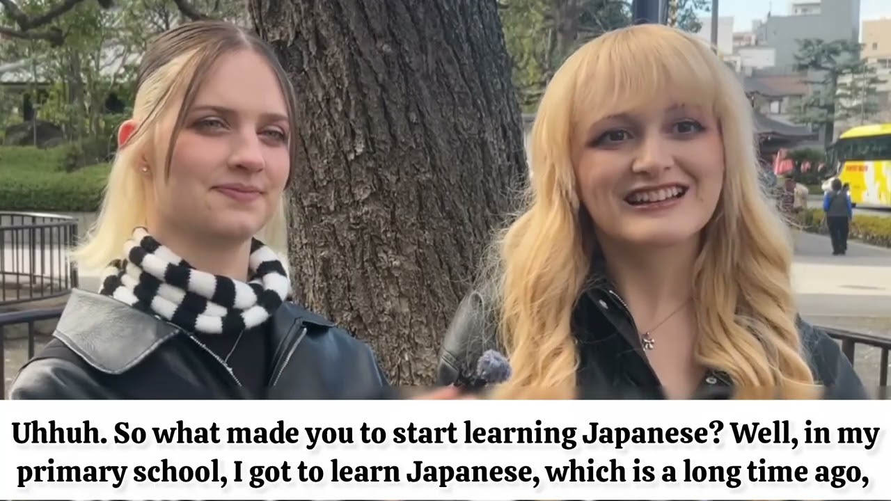 Представитель государственного учреждения спрашивает иностранных женщин, что их удивило в Японии.