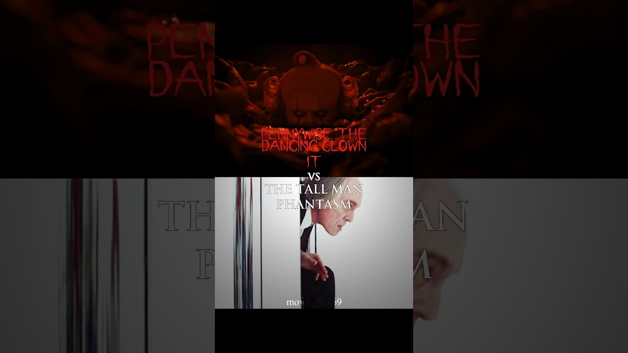 Pennywise The Dancing Clown (It) vs The Tall Man (Phantasm)