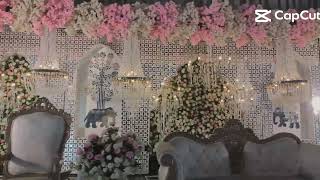 walima beautiful decoration 🤍/Bandhan decorator/Golden Areena Wedding Hall