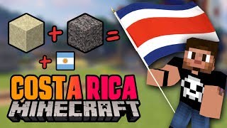 Bandera de Costa Rica por un Argentino | Minecraft #16