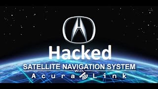 How to hack/mod navigation system Acura TL