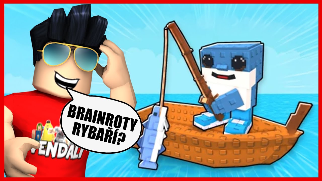BRAINROTY UMÍ RYBAŘIT?🤪 Roblox My Fishing Brainrots