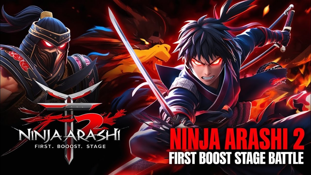 Api Rashi 2 Ninja Arashi 2 Game | Ninja Arashi First boost Stage | Like & subscribe ...