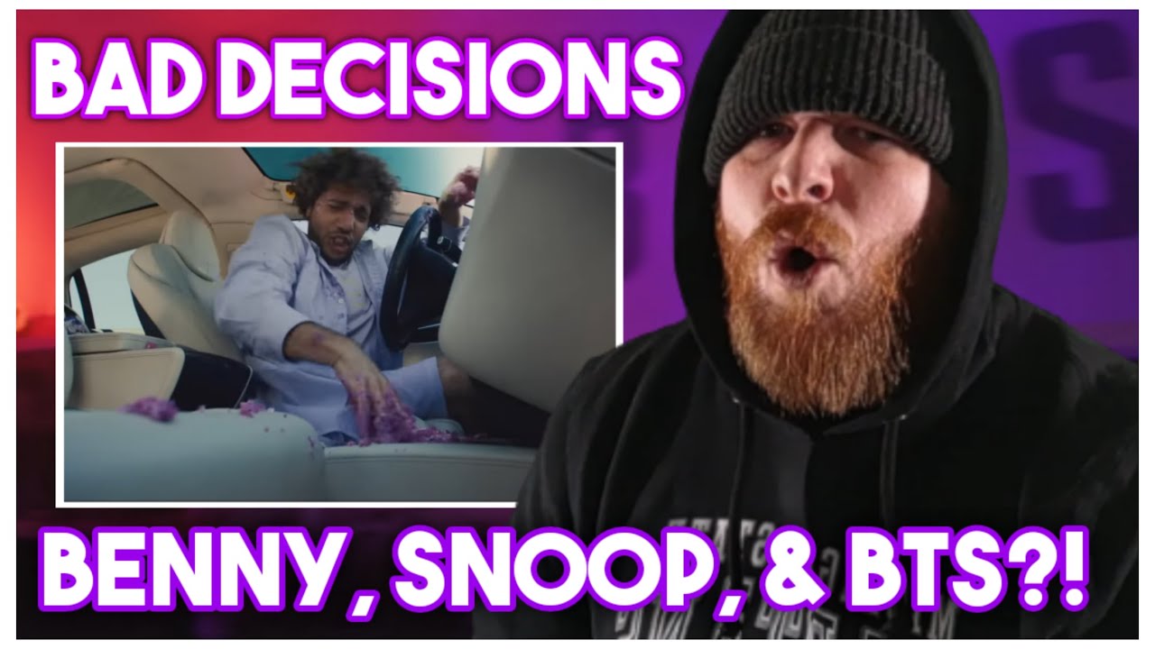 Benny Blanco, BTS & Snoop Dogg - Bad Decisions | AMERICAN REACTION!