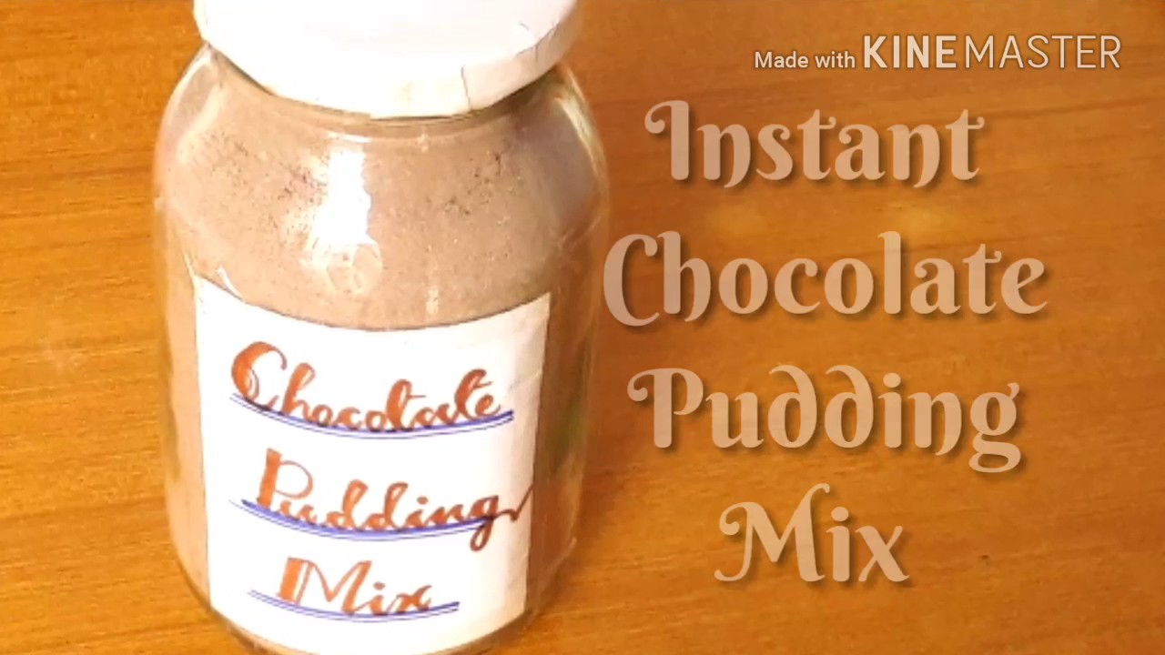 Instant Chocolate Pudding Mix YouTube