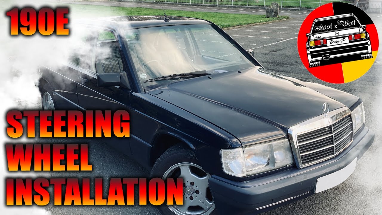 Mercedes 190E - Aftermarket Steering Wheel Installation