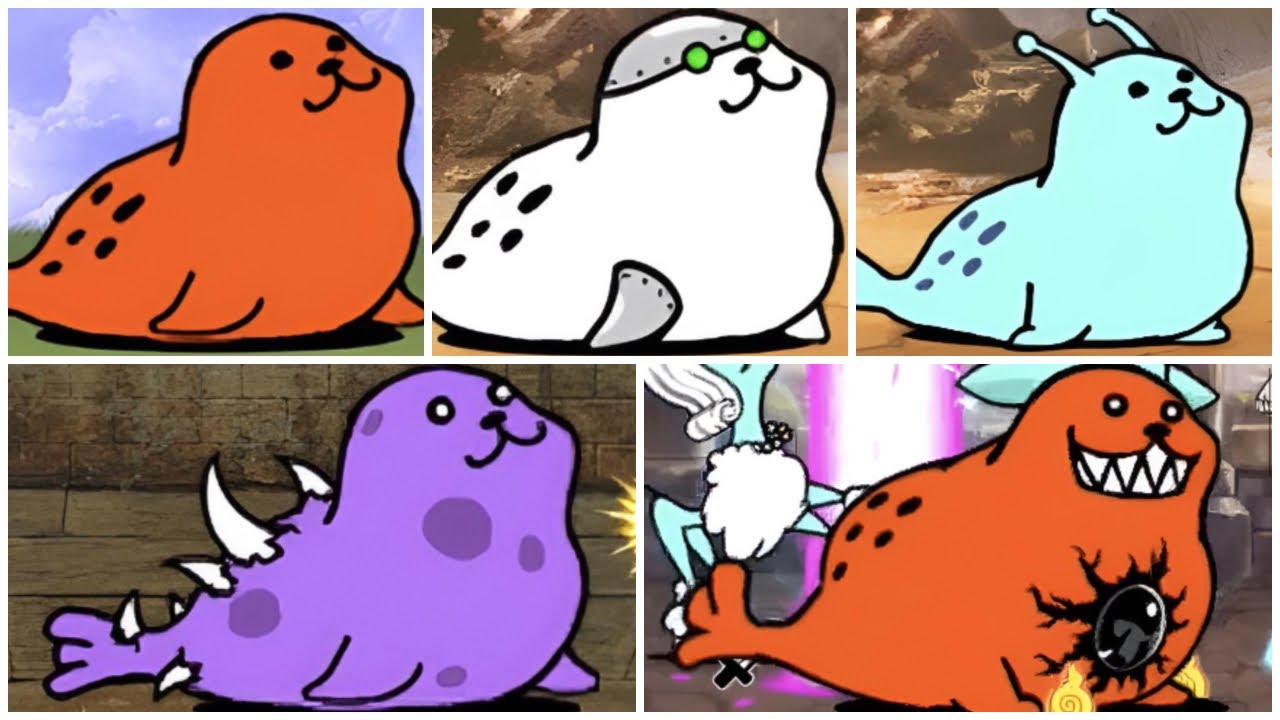 ごまごま様 ゴマさま系統の敵を全紹介(にゃんこ大戦争) - YouTube